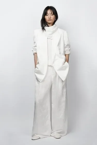 Жаккардовый топ — коллекция ZARA «ZW» лимитированная серия