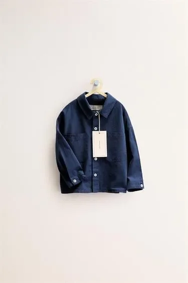 Рубашка в клетку из хлопка и льна Zara «Timeless»- Заказать в России