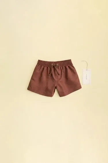 ZARA «TIMELESS» - однотонные плавки-бермуды