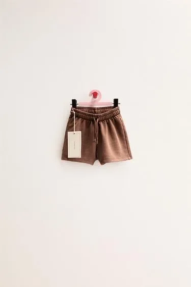 Zara «Timeless» - однотонные шорты- Заказать в России