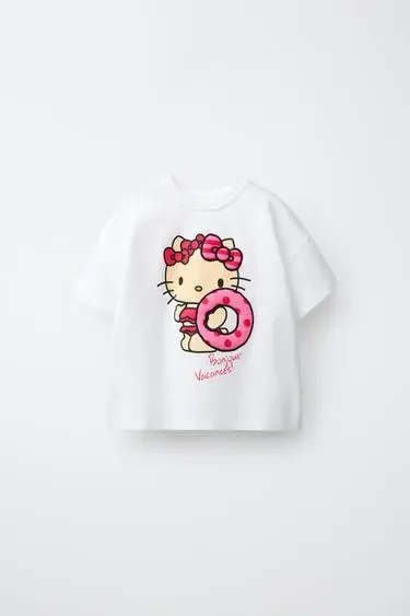 Футболка с принтом Hello Kitty ©