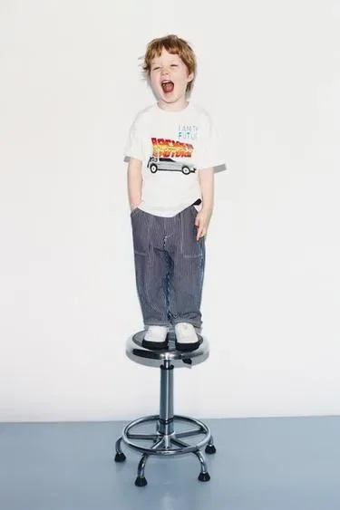 Футболка с иллюстрацией «назад в будущее» X Dylan´S T-Shirt Club X Zara