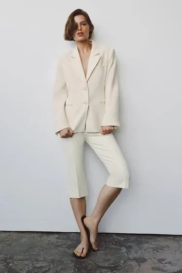 Zara Блейзер облегающего кроя — коллекция ZARA «ZW» купить с доставкой.