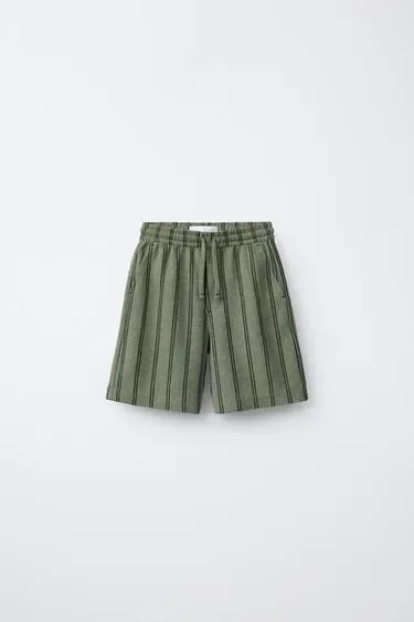 Zara Бермуды в сельском стиле купить с доставкой.