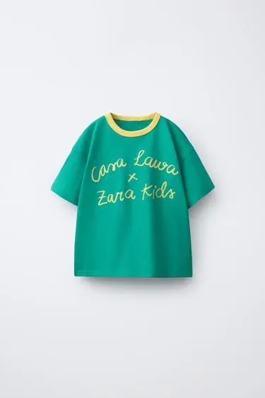 Футболка с логотипом Casa Lawa X Zara Kids- Заказать в России