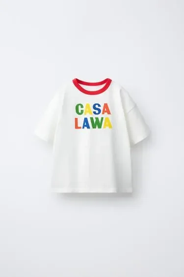 Футболка с логотипом Casa Lawa X Zara Kids