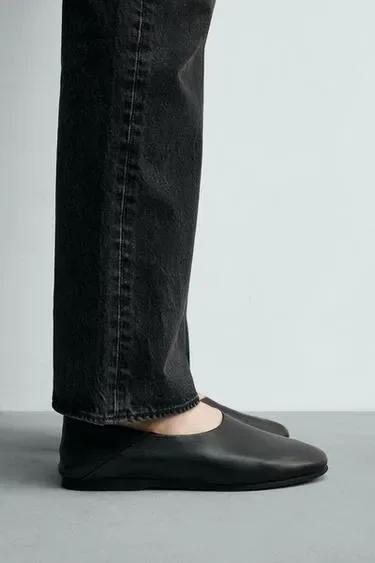 Лоферы из кожи с подошвой Vibram® Zara «Aaron Levine»- Заказать в России