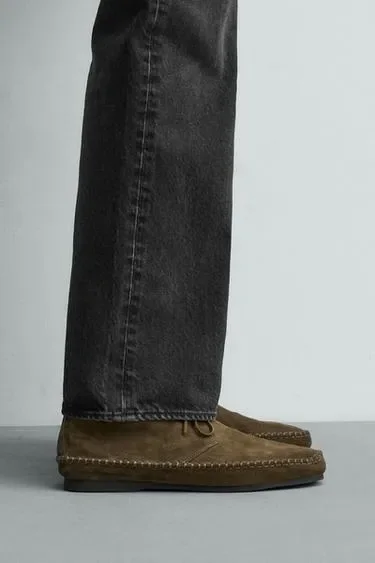 Zara Кожаные туфли VIBRAM® ZARA «AARON LEVINE»