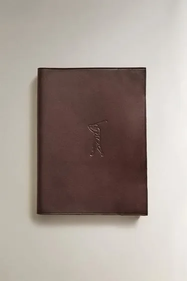 Zara Обложка для заметок для гольфа из кожи купить с доставкой.