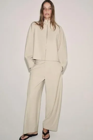 Zara Бомбер на молнии — коллекция ZARA «ZW»