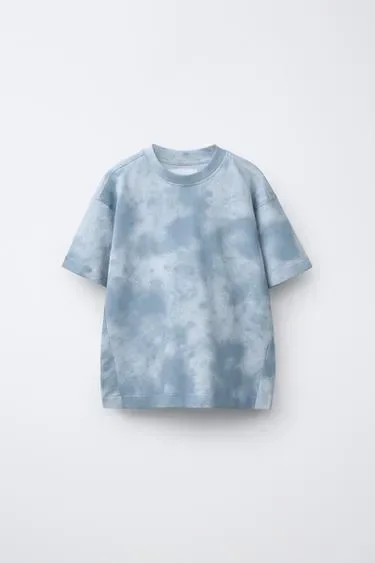 Zara Спортивная футболка TIE-DYE купить с доставкой.