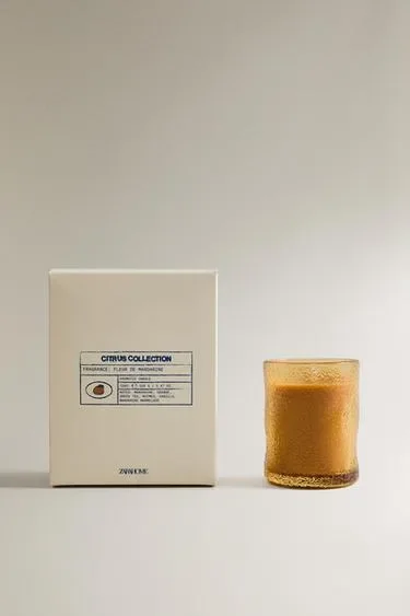 (155 г) ароматическая свеча FLEUR DE MANDARINE