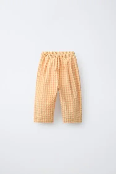 Zara Брюки  в клетку виши
