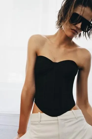 Топ-корсет — коллекция ZARA «ZW»