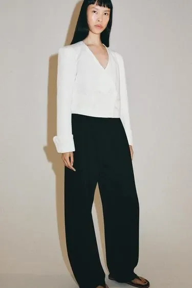 Zara Двубортный блейзер — коллекция ZARA «ZW»