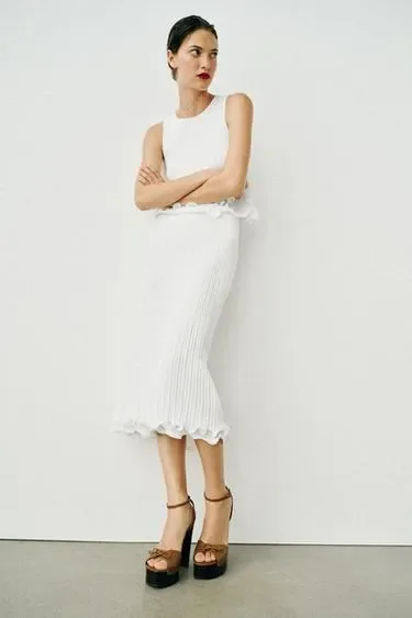 Zara Босоножки на платформе