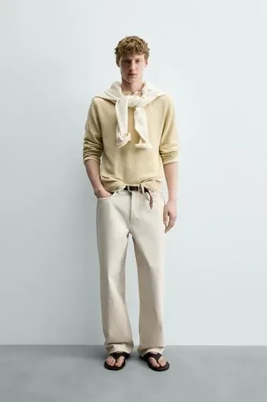 Zara Джинсы свободного кроя купить с доставкой.