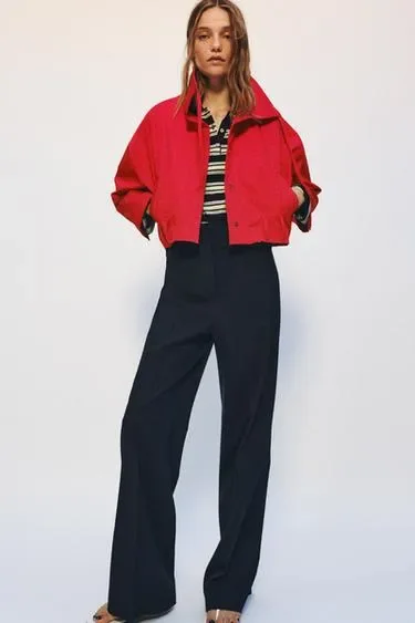Zara Брюки из шерсти с высокой посадкой — коллекция ZARA «ZW»