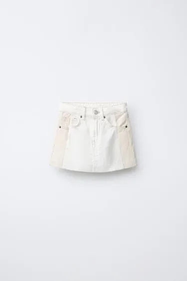 Zara Юбка колор-блок