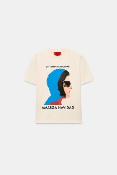 Zara Футболка ALMODóVAR с коротким рукавом
