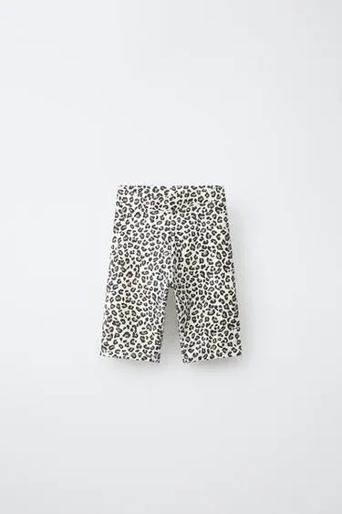 Zara Однотонные велосипедные легинсы