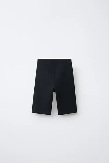 Zara Однотонные велосипедные легинсы