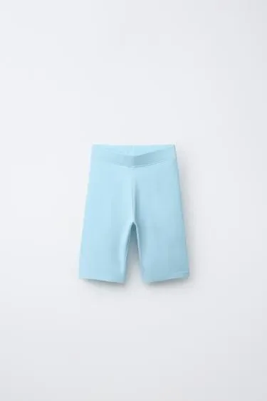 Zara Однотонные велосипедные легинсы