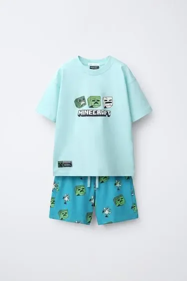 Zara 6-14 лет/пижама MINECRAFT © MOJANG AB.