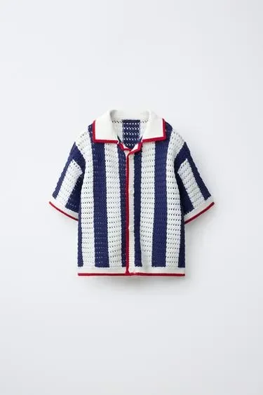 Zara Трикотажная рубашка поло купить с доставкой.