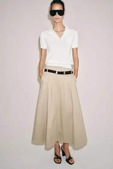 Zara Поло с короткими рукавами купить с доставкой.