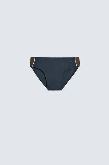Zara Плавки с контрастными вставками