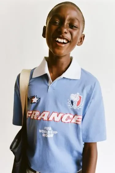 Zara Футболка поло франция FIFA WORLD CUP ™ 2026