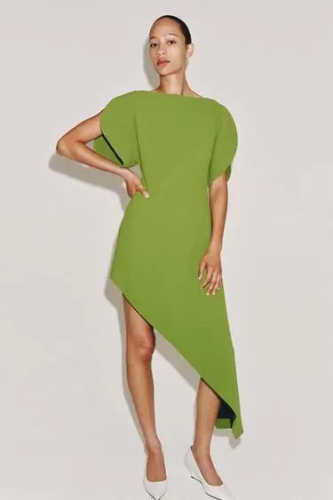 Асимметричное платье — коллекция ZARA «ZW»