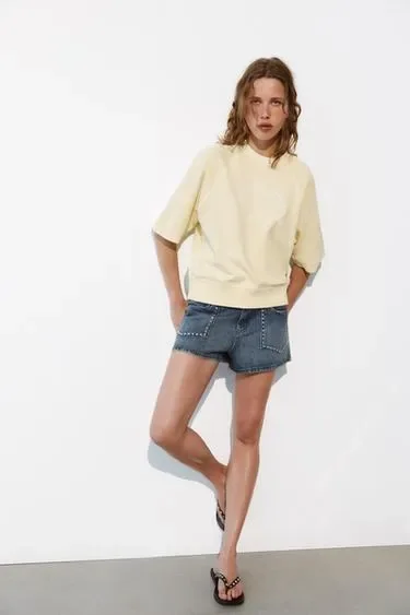 Zara Толстовка с надписью