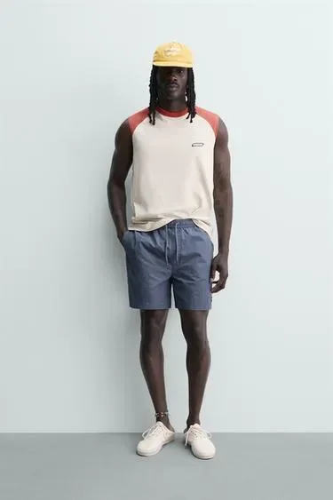 Zara Длинные плавательные шорты PUKAS SURF X ZARA