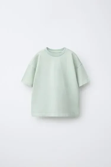 Zara Однотонная футболка купить с доставкой.