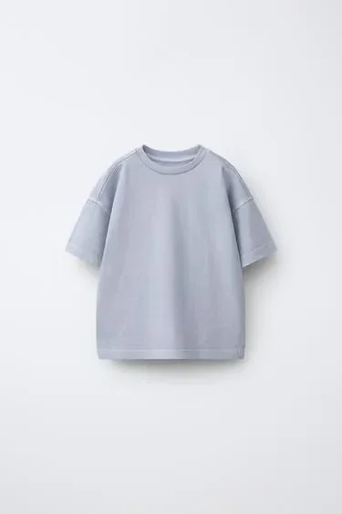 Zara Однотонная футболка купить с доставкой.
