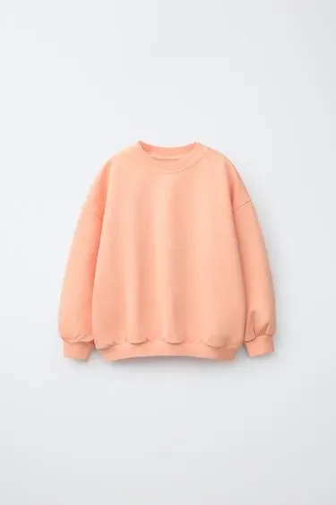 Zara Однотонная толстовка