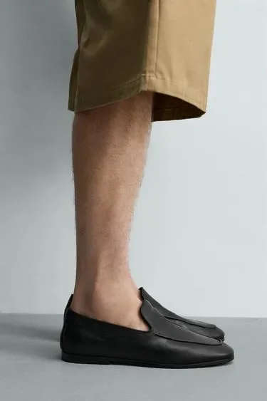 Zara Кожаные лоферы