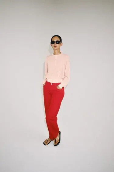 Zara Кардиган из тонкого трикотажа
