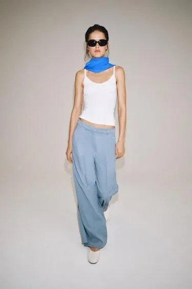 Zara Брюки  с защипами — коллекция ZARA «ZW»