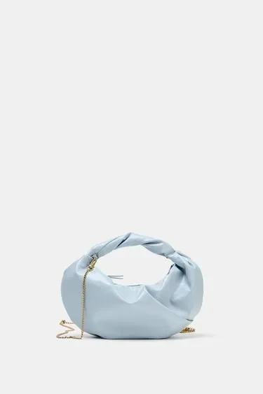 Zara Сумка со сборками купить с доставкой.