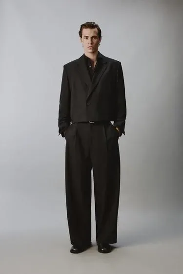 Zara Брюки  со складками