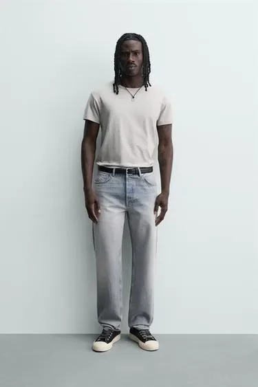 Zara Джинсы прямого кроя