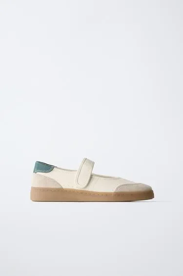 Zara Балетки в спортивном стиле купить с доставкой.