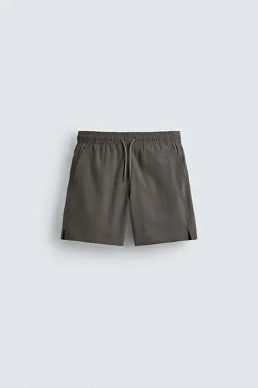 Zara Длинные плавки в клетку