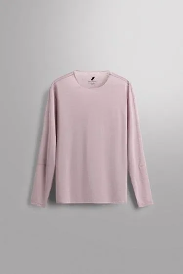 Zara Легкая текстурированная беговая футболка