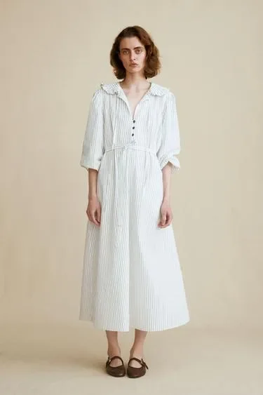 Платье в полоску из коллекции CARAMEL LONDON X ZARA