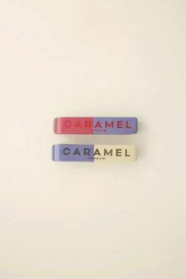 Zara Набор из 2 ластиков CARAMEL LONDON X ZARA