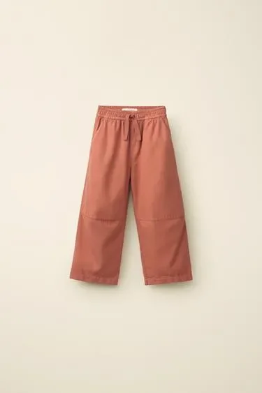 Zara Брюки прямого кроя CARAMEL LONDON X ZARA купить с доставкой.